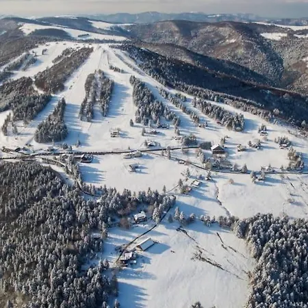 Le Chalet Panoramique Jaccuzi Parking Vue Montagne Semesterbostad Munster (Haut-Rhin)