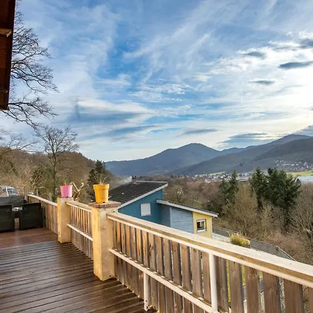 Le Panoramique Jaccuzi Parking Vue Montagne Ferienhaus Munster (Haut-Rhin)