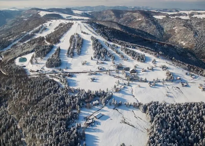 Le Chalet Panoramique Jaccuzi Parking Vue Montagne Hébergement de vacances Munster (Haut-Rhin)