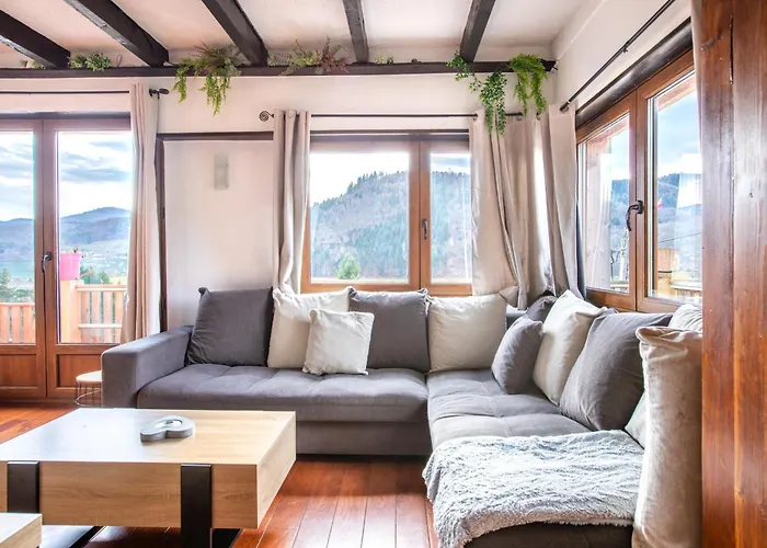 Le Panoramique Jaccuzi Parking Vue Montagne Holiday home Munster (Haut-Rhin)
